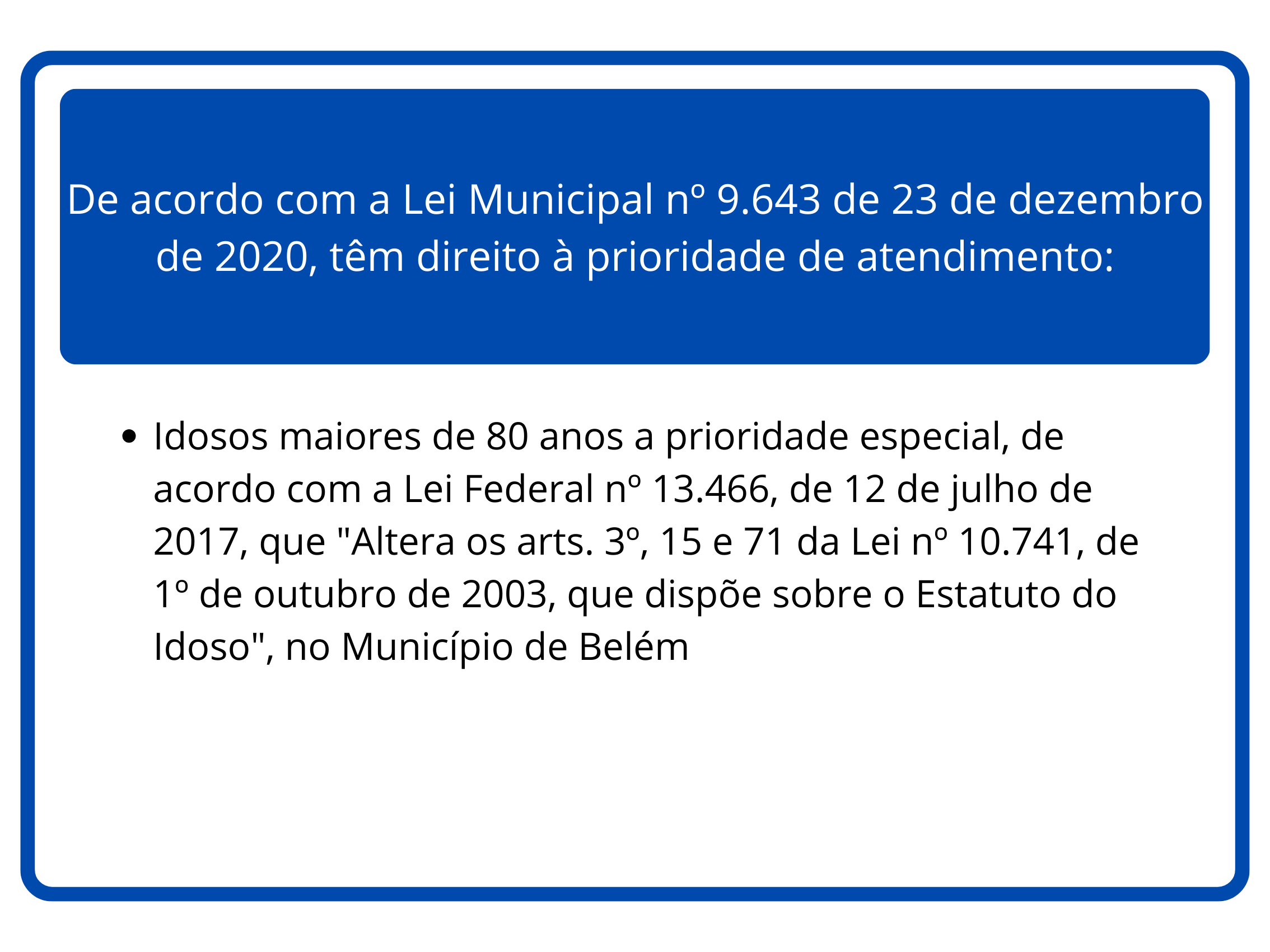 Placa de Atendimento Preferencial na Paraíba - Sinalização oficial com símbolos e texto indicando atendimento prioritário para idosos, gestantes, pessoas com deficiência, pessoas com crianças de colo e pessoas com mobilidade reduzida
